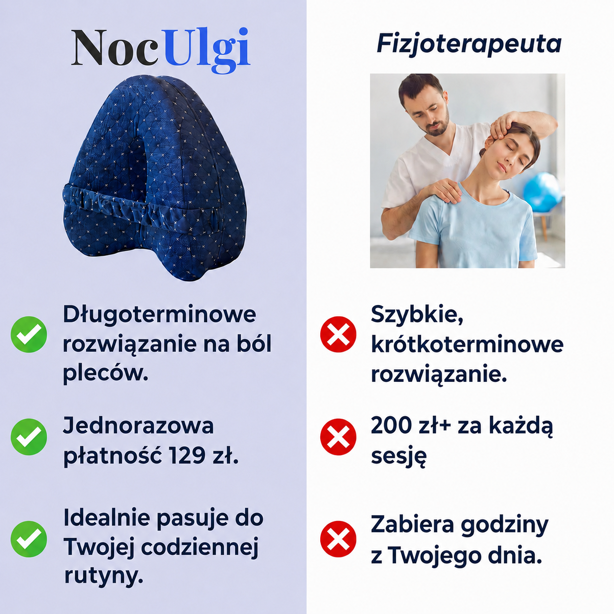 Poduszka w użyciu